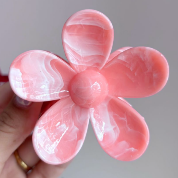 Presilha Flor Marmorizada