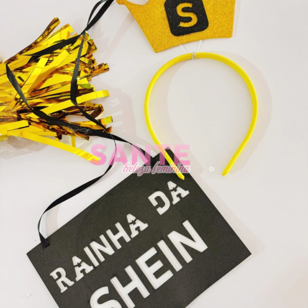 Kit Arco e Placa - Rainha da Shein
